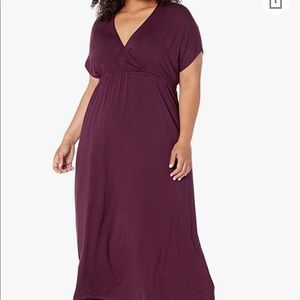 Amazon Essentials Women's Surplice Maxi Dress XXL NWT